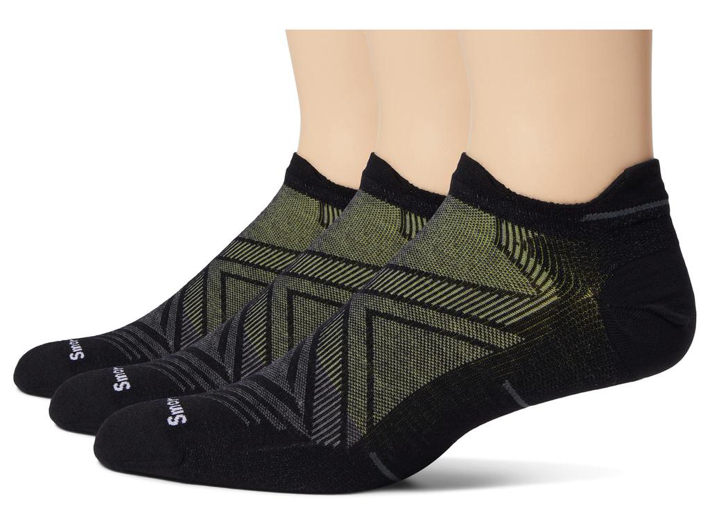SmartWool Run Zero Cushion Low Ankle Socks 3-Pack