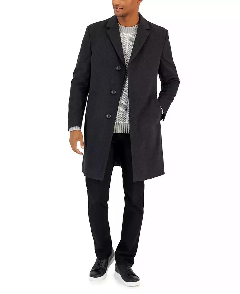 Nautica Men's Classic-Fit Camber Wool Overcoat 1