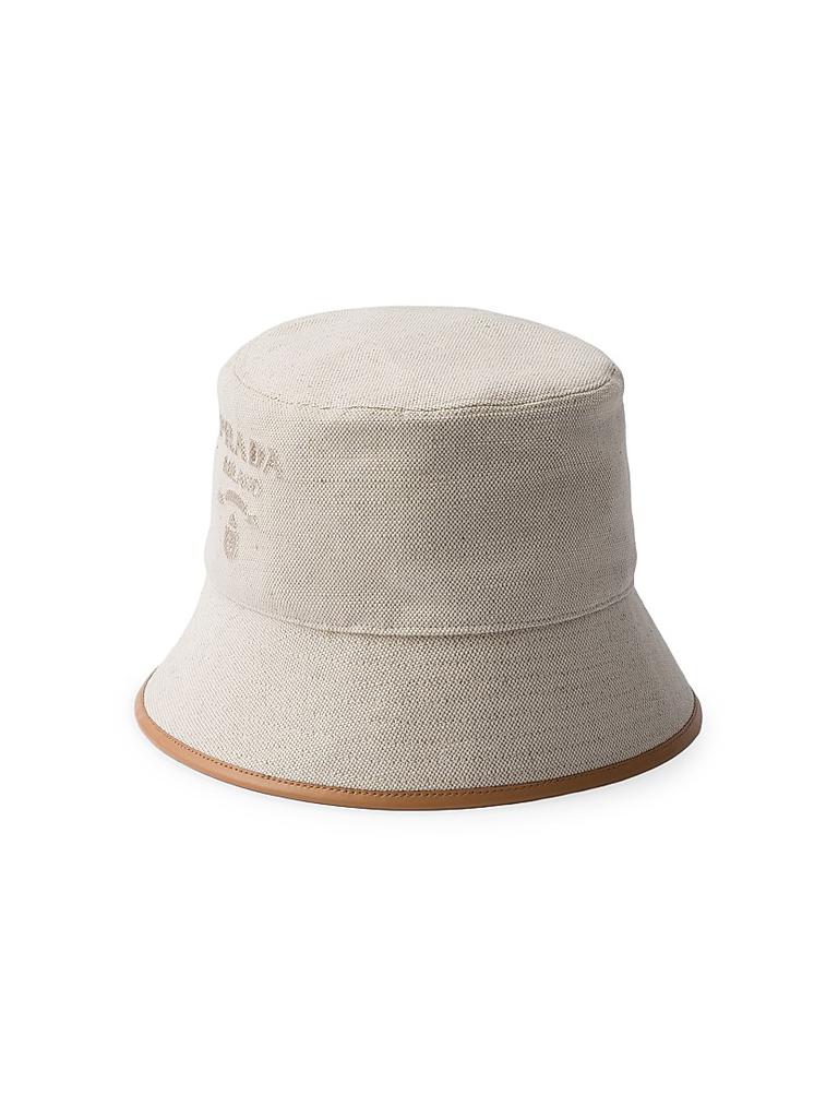 Prada Naplak Patent Leather Bucket Hat - Hats - Free