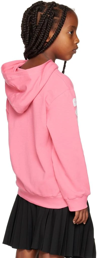 GCDS Kids Pink Graphic Hoodie 3