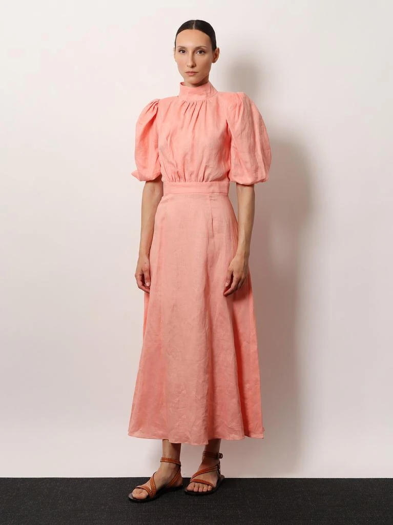 ACTUALEE Linen long dress 2