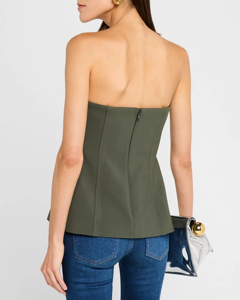 VERONICA BEARD Forman Strapless Fitted Top 3