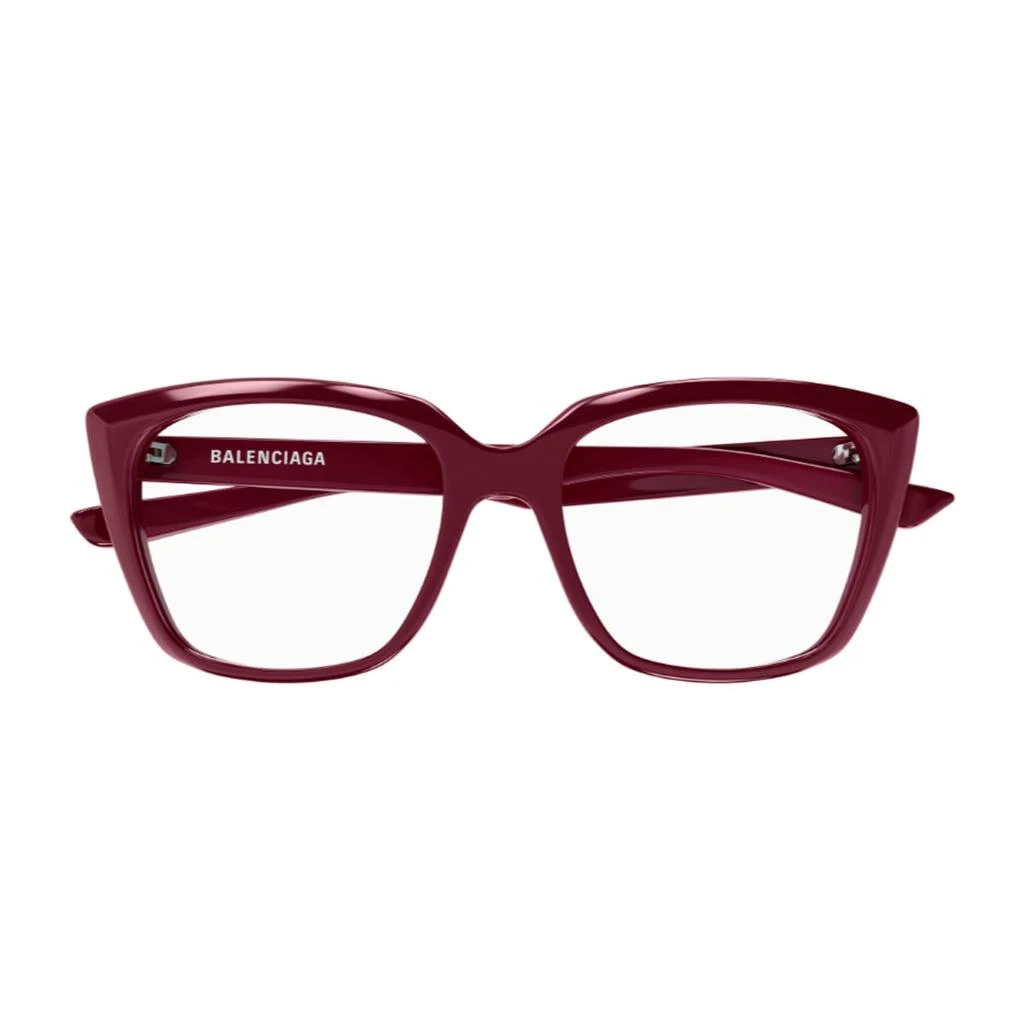 Balenciaga Balenciaga Bb0062o Linea Everyday 008 Red Glasses 1