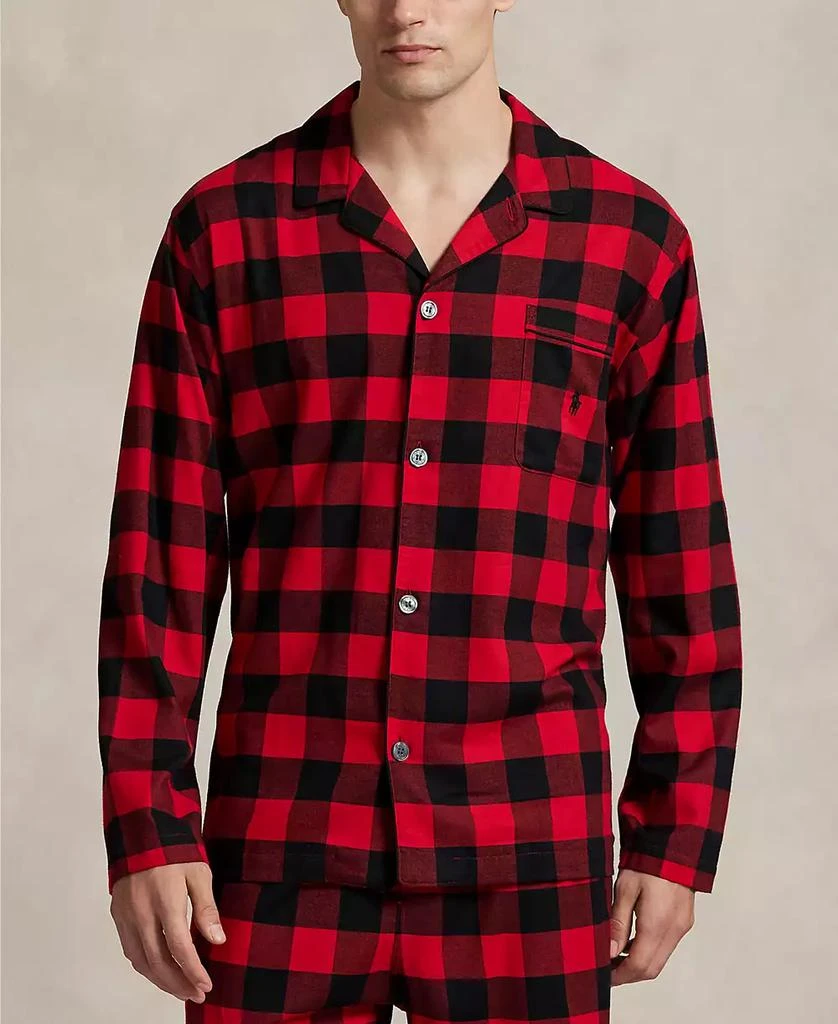 Ralph Lauren Men's 2-Piece Buffalo Check Sleepwear Set 3