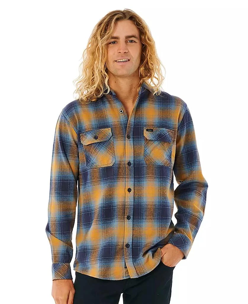 Rip Curl Men's Count Flannel Long Sleeve Shirt 1