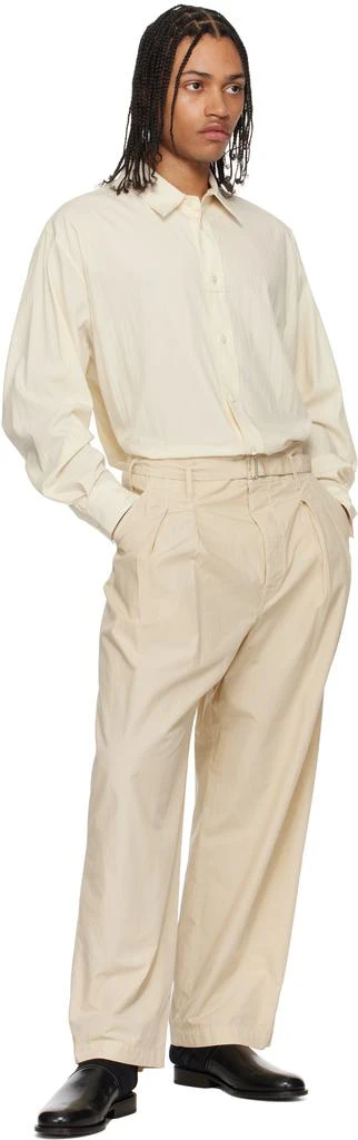 Lemaire Off-White Loop Shirt 5