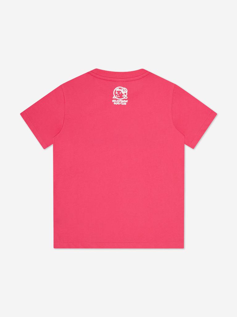 Billionaire Boys Club Billionaire Boys Club Kids Robot Text T-Shirt in Pink