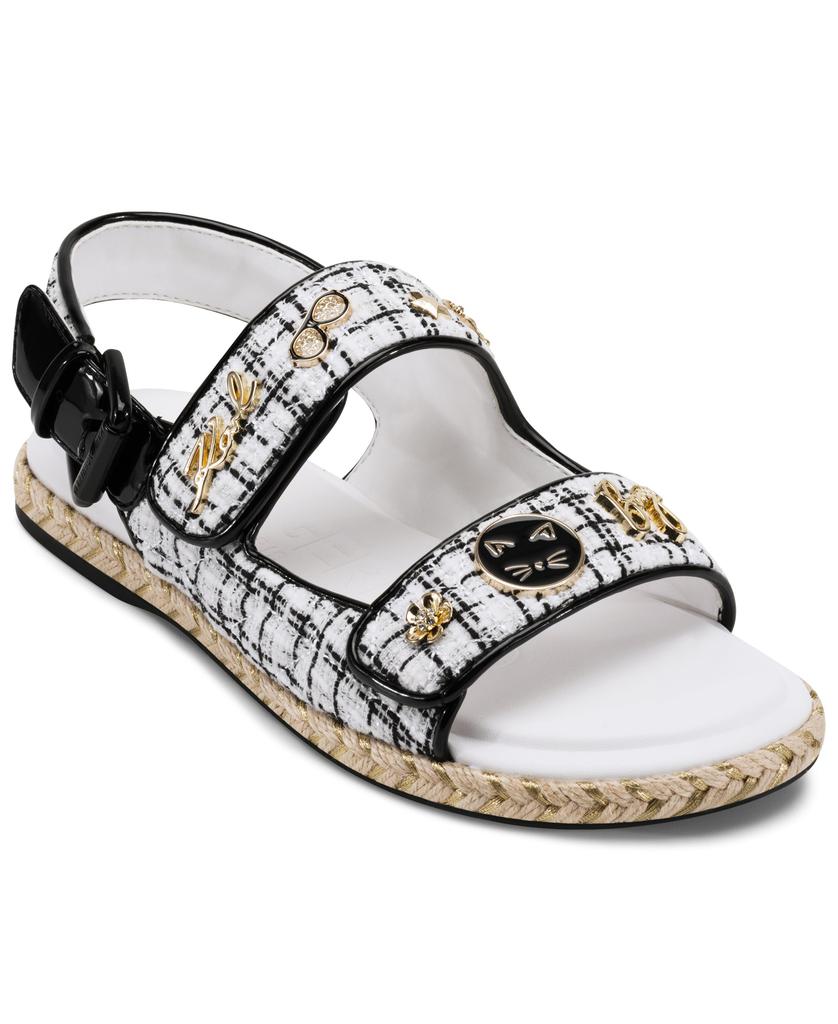 Karl Lagerfeld Paris CHARLAY ANKLE STRAP ESPADRILLE
