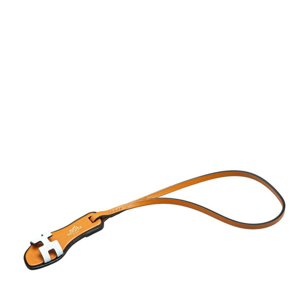 Hermes blue Epsom Leather Handbag Charm (Pre-Owned)