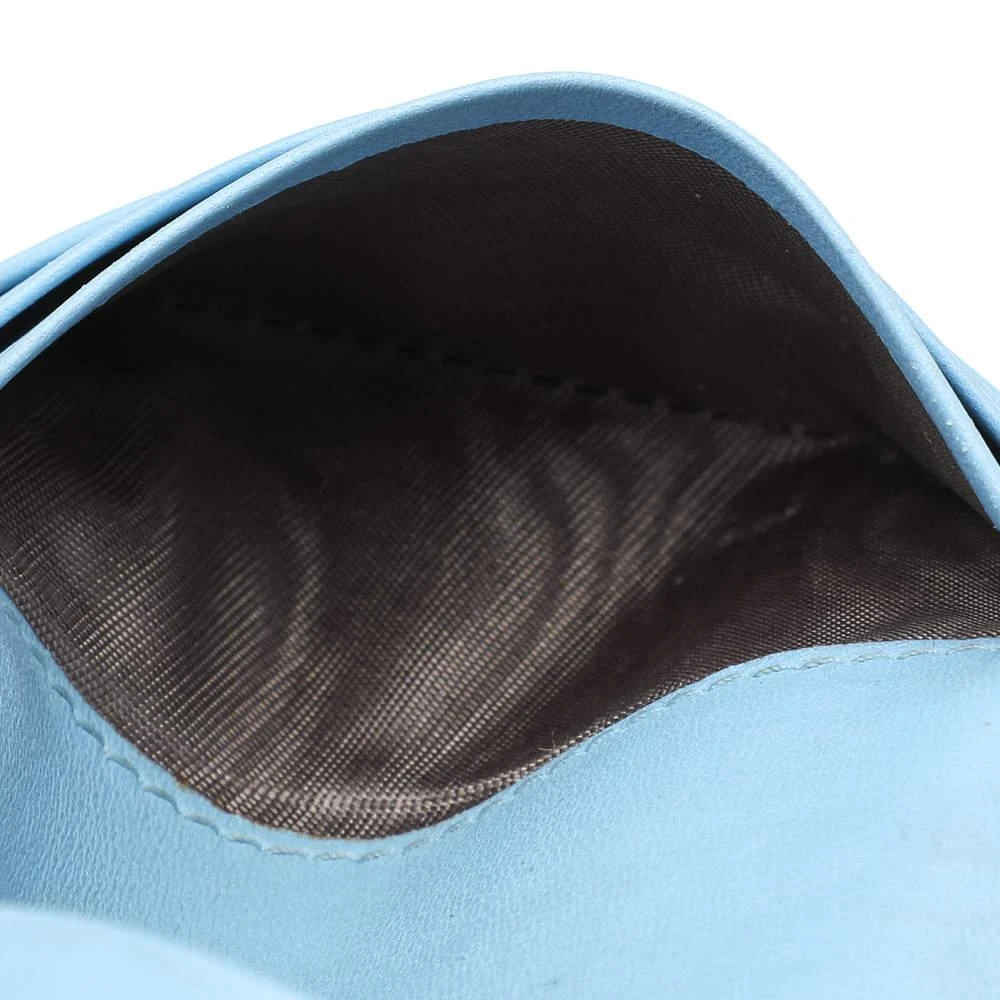 Bottega Veneta Bottega Veneta Light Blue Intrecciato Leather Wallet 3