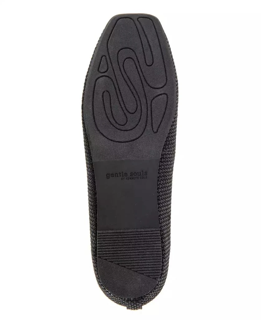 Gentle Souls Women's Sailor Buckle Slip-On Flats 5