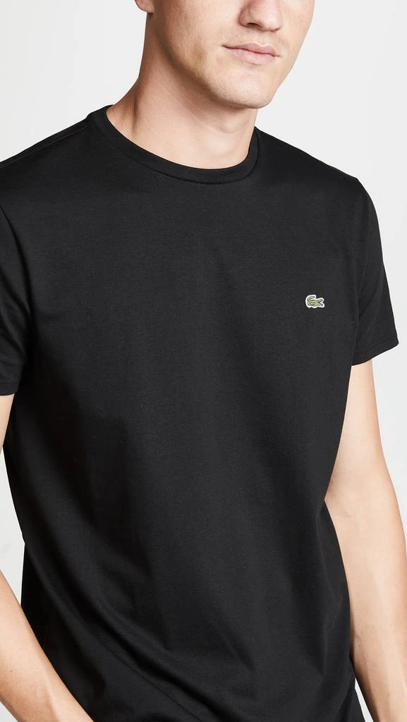 Lacoste Crew Neck Pima Cotton Jersey T-Shirt 5