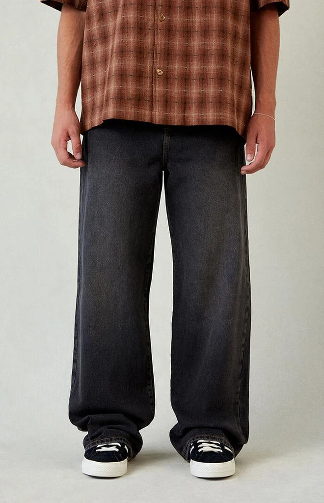PacSun Blake Extreme Baggy Jeans Black 2