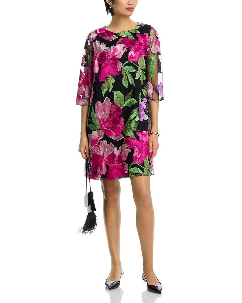 Caroline Rose Gianna Floral Print Shift Dress 3
