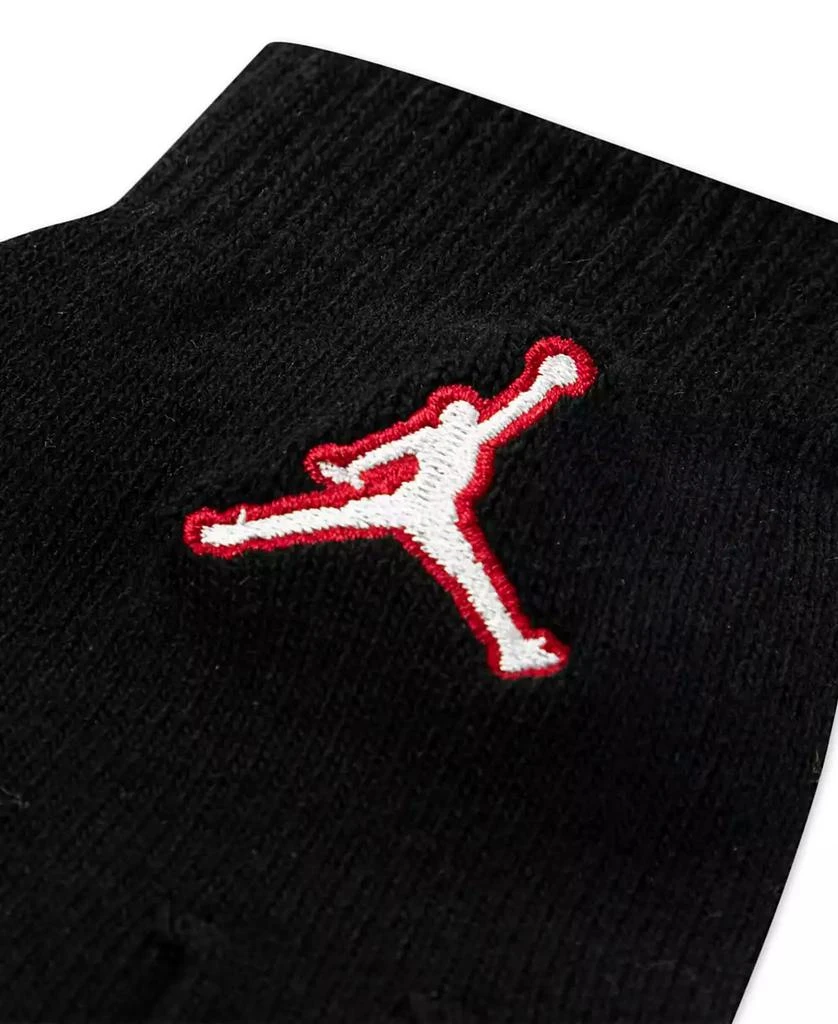 Jordan Boys and Girls 2-Piece Neutral Patch Beanie and Gloves Set 4