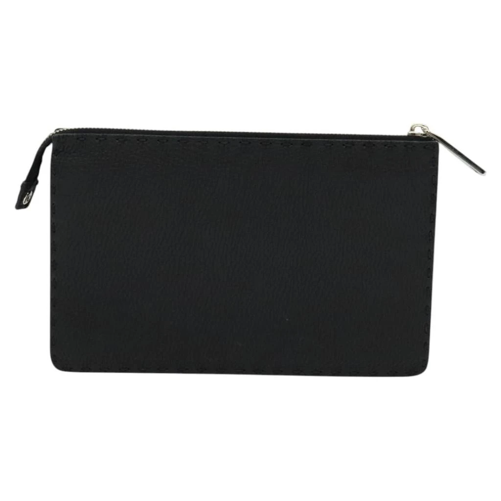 Fendi Monster Leather Clutch Bag (Pre-Owned) 2