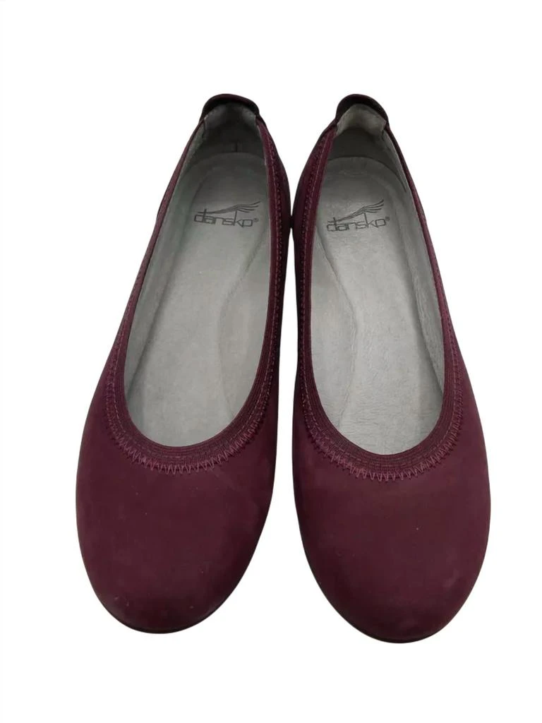 Dansko Dansko - WOMEN'S KRISTEN MILLED NUBUCK LOAFER 2