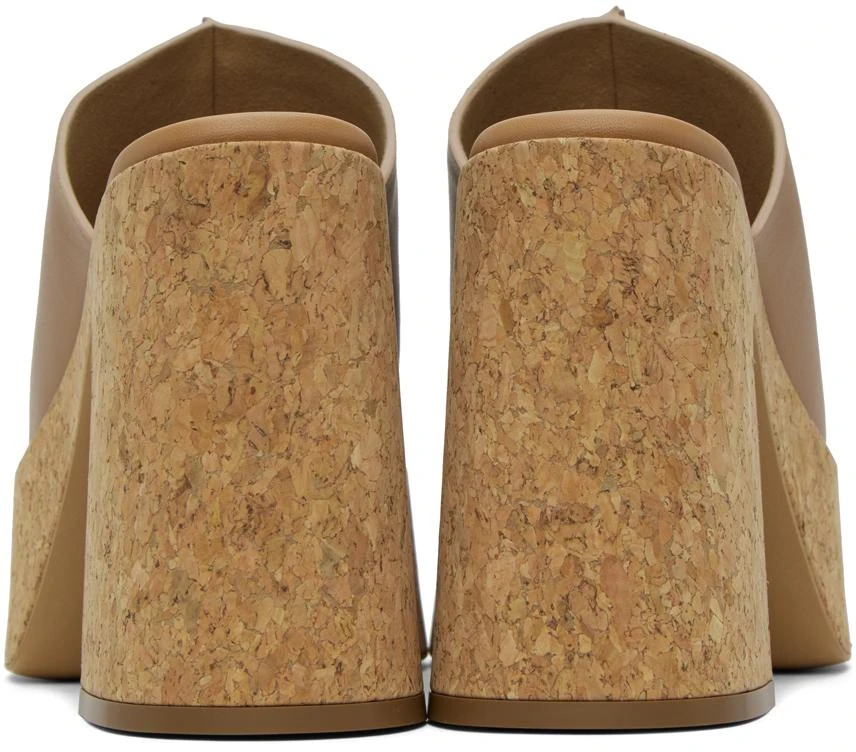 Stella McCartney Tan Skyla Platform Mules 2