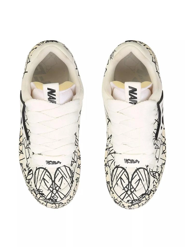 Naked Wolfe Kosa Scribble Sneakers 6