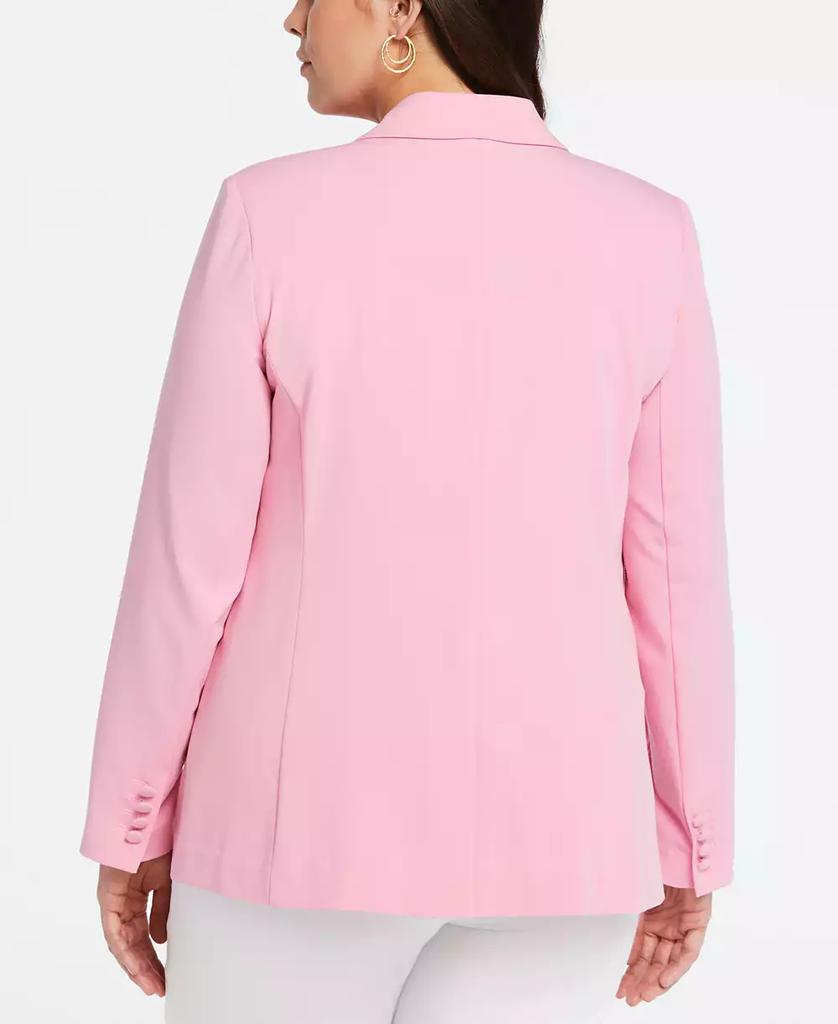 Rafaella Plus Size Single Breasted Blazer Jacket