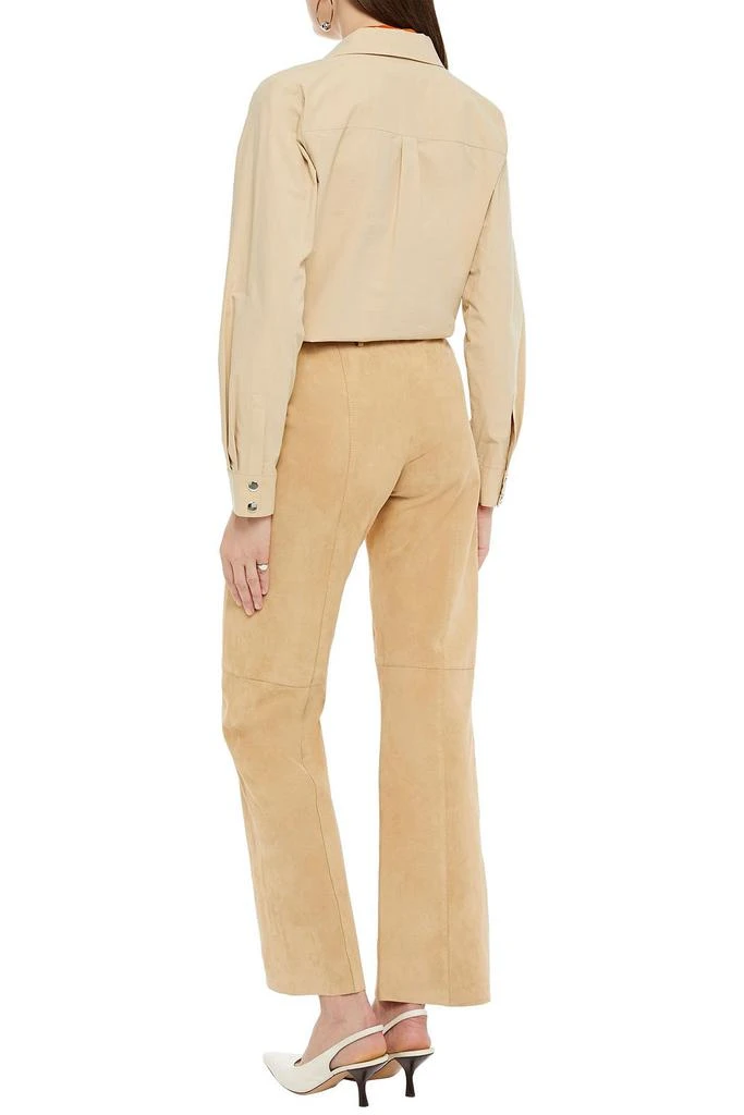 Acne Studios Suede bootcut pants 3