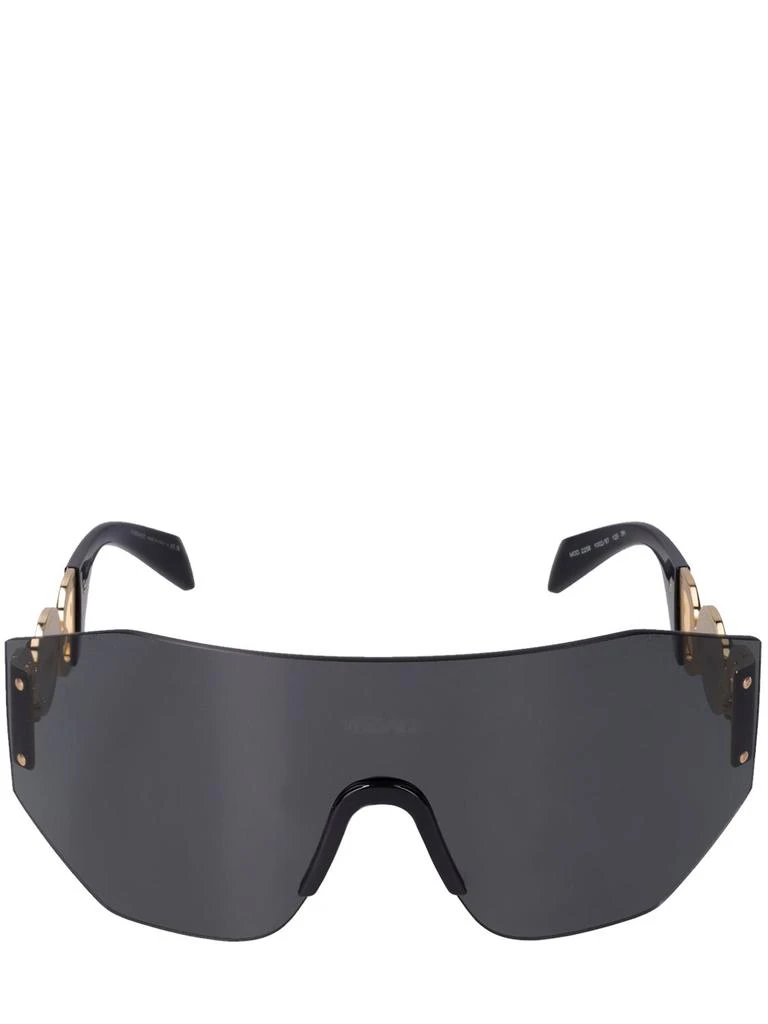 Versace Medusa Coin Mask Metal Sunglasses