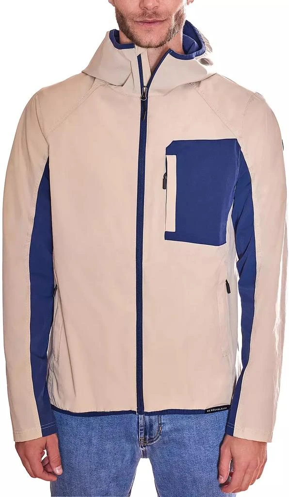 Be Boundless Be Boundless Men's Nylon Color Block Zip Jacket 1