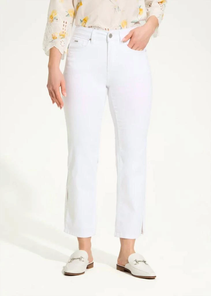 FDJ Fdj - Women
s Olivia Boot Crop Denim Jeans