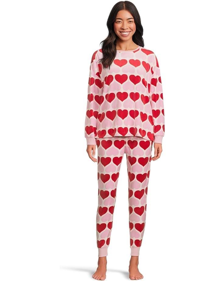 (取寄) ケイトスペード レディース コージー ブラッシュ ジャージ ロング スリーブ ヘンリー ジョガーズ セット Kate Spade New York women Cozy Brushed Jersey Long Sleeve Henley Joggers Set Holiday Travelers Shop Cozy Brushed Jersey Long Sleeve Henley Joggers Set on Sale at