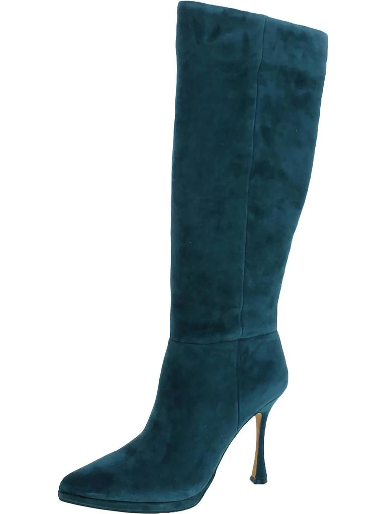 Vince Camuto Peviolia Womens Suede Pointed Toe Knee-High Boots 6