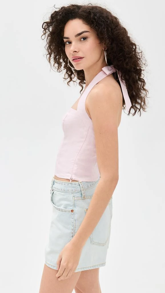 Reformation Malika Linen Top 3