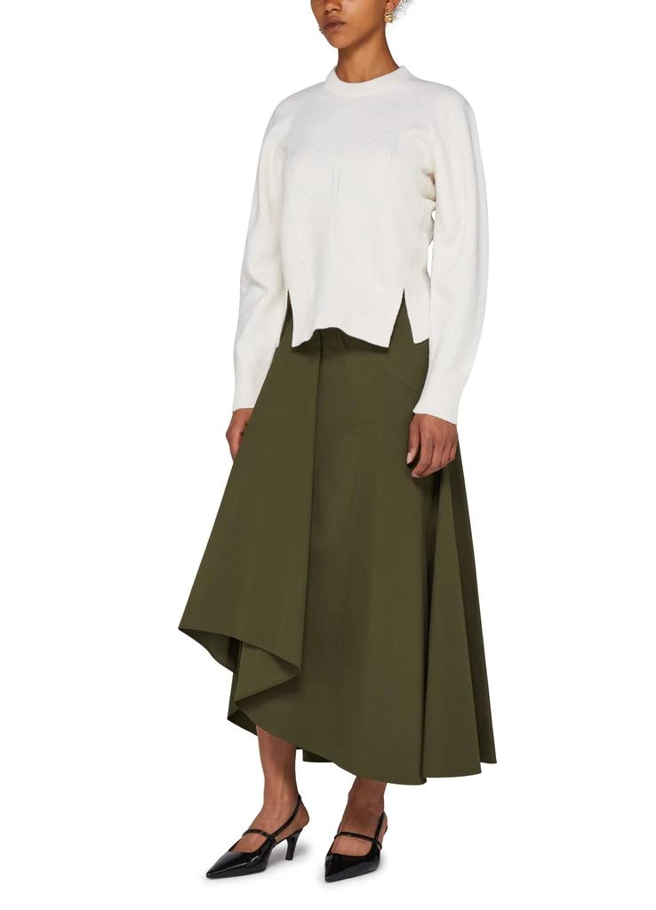 Alexander McQueen Cotton poplin skirt 7
