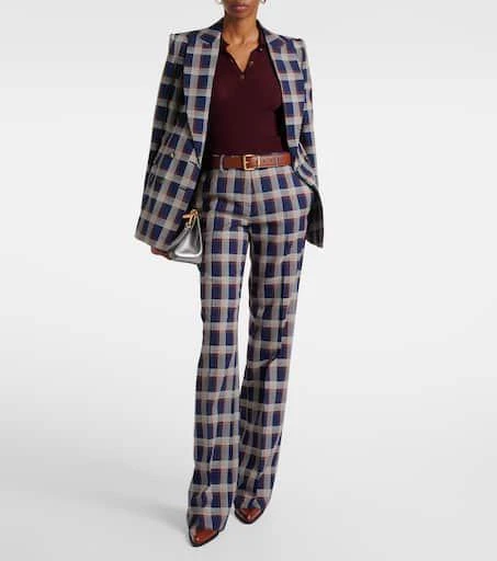 ETRO Printed wool and cotton polo sweater 2