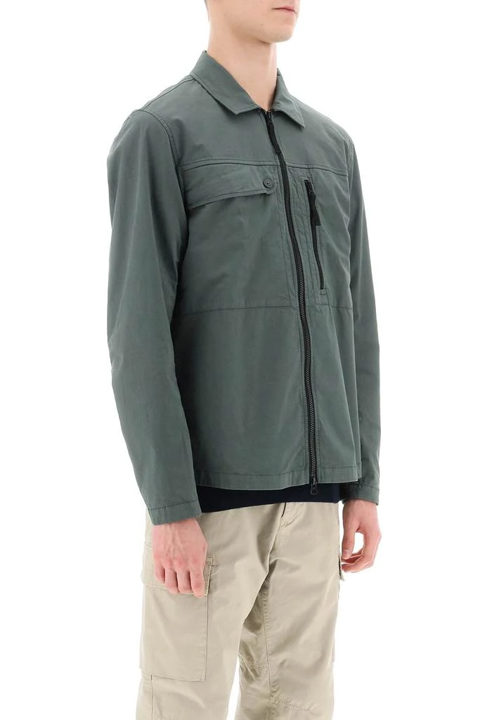 STONE ISLAND supima cotton twill stretch-tc overshirt 2