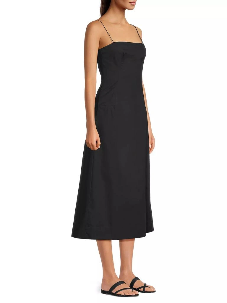 Faithfull the Brand Ostano Cotton Midi-Dress 4