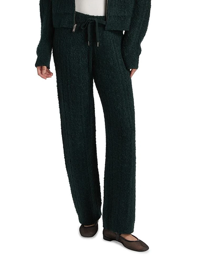 Stellae Dux Cable-Knit Drawstring Sweatpants 3