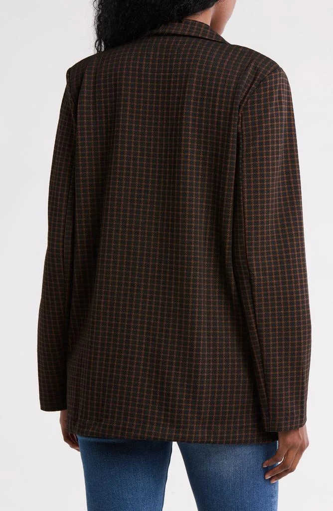 Sanctuary Betty Plaid Knit Blazer 2
