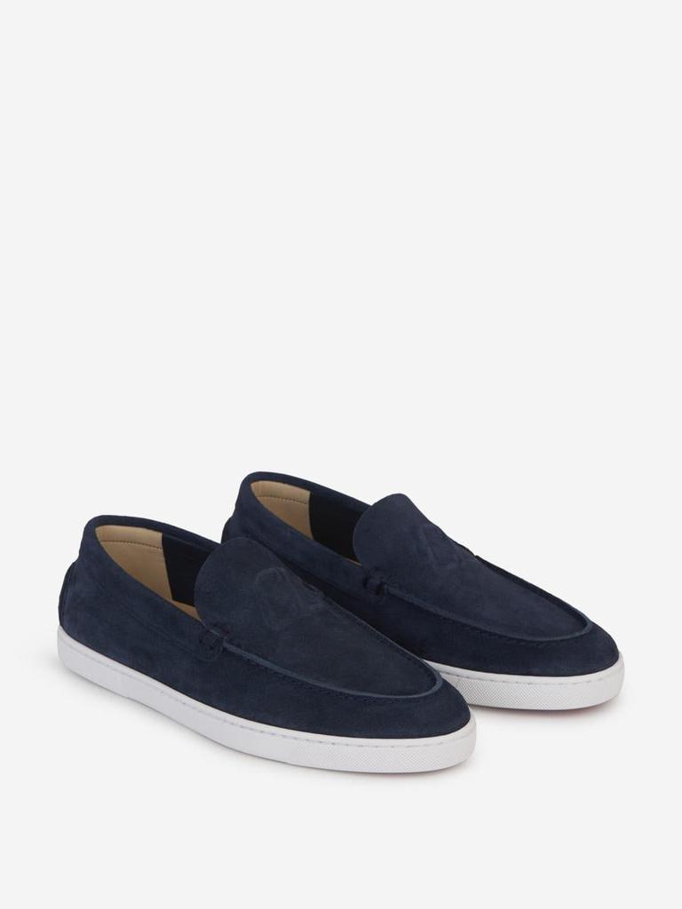 Christian Louboutin Christian Louboutin Leather Slip-On Sneakers