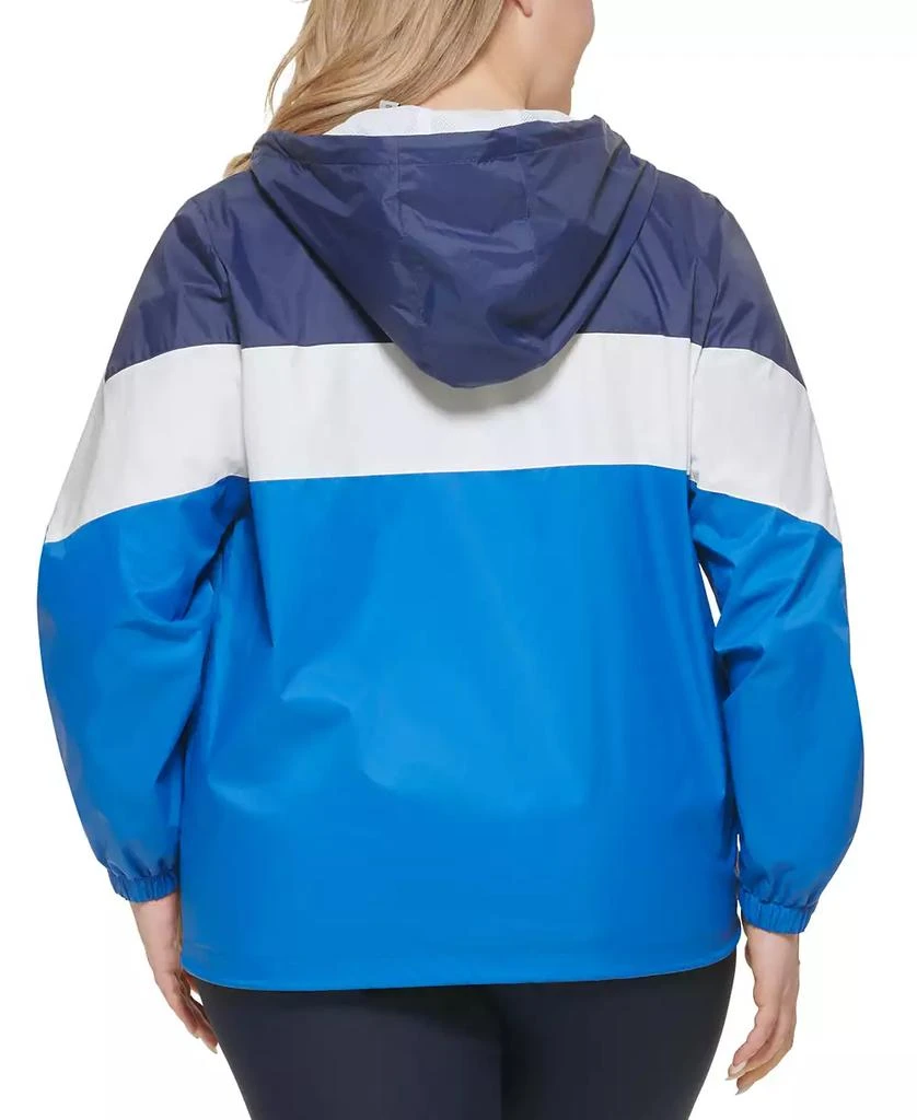 Levi's Trendy Plus Size Colorblock Rain Slicker Jacket 2