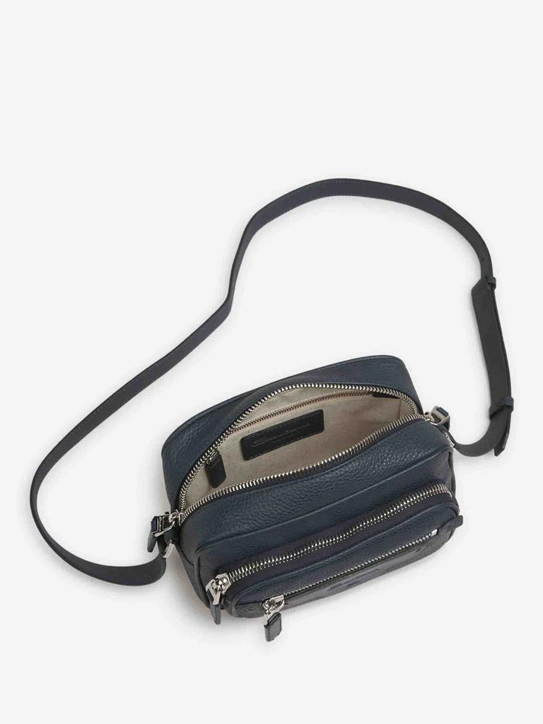 Santoni Santoni Leather Shoulder Bag 3