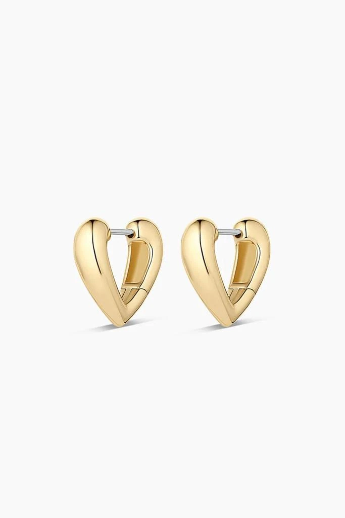 Gorjana Gorjana - Women
s Amour Heart Huggies Hoop Earrings