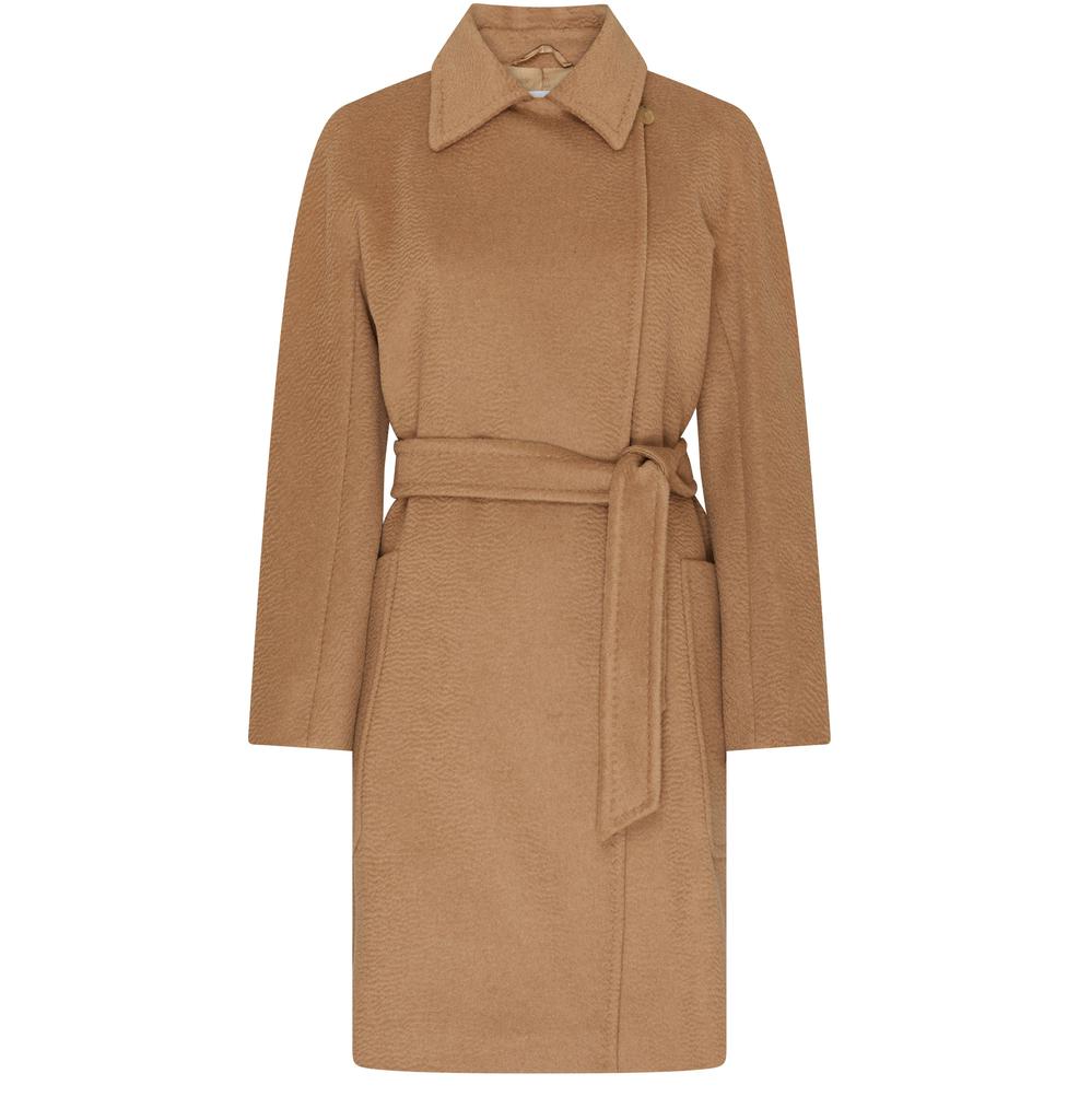 Max Mara Arcella belted camel coat