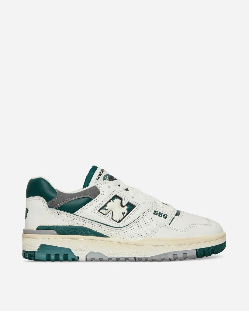 New Balance 550 Sneakers Sea Salt / Midnight Green 1
