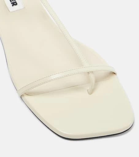 Jil Sander Leather thong sandals 5