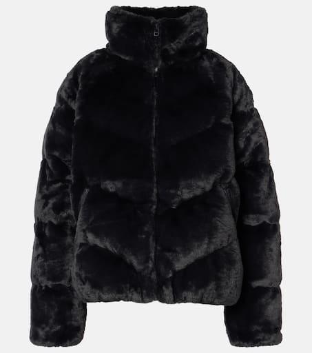 NIKE Therma-FIT faux fur jacket
