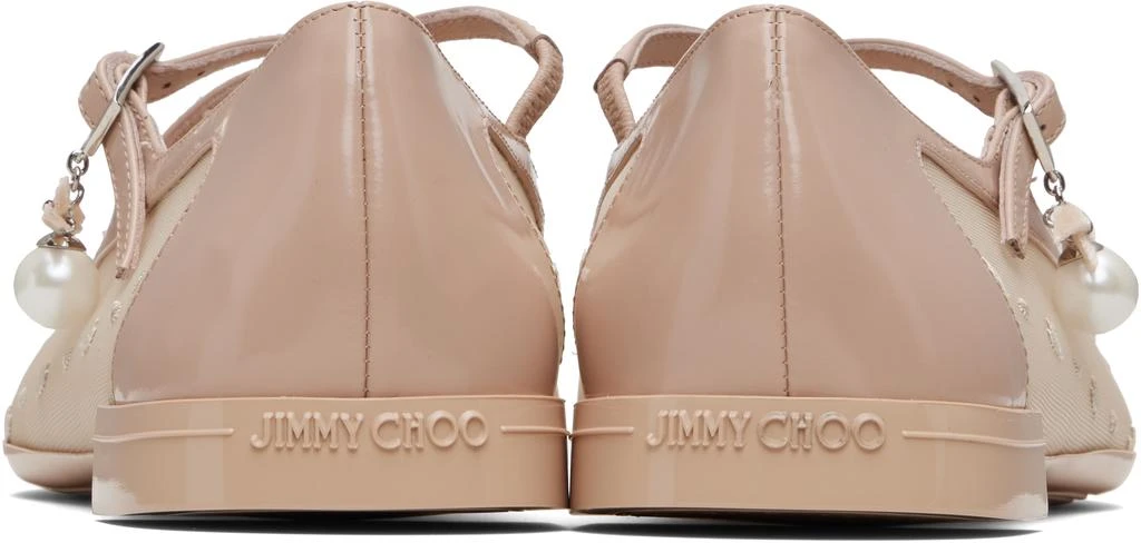 Jimmy Choo Pink Eleri Ballerina Flats 2