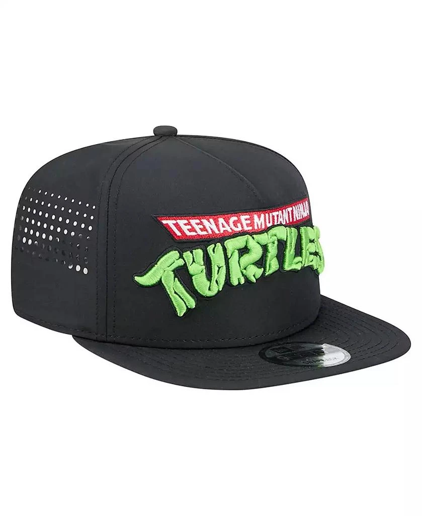 New Era Men's Black Teenage Mutant Ninja Turtles Vented 9FIFTY Snapback Hat 5