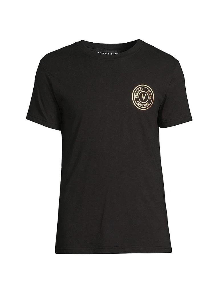 Versace Logo Cotton T-Shirt 1