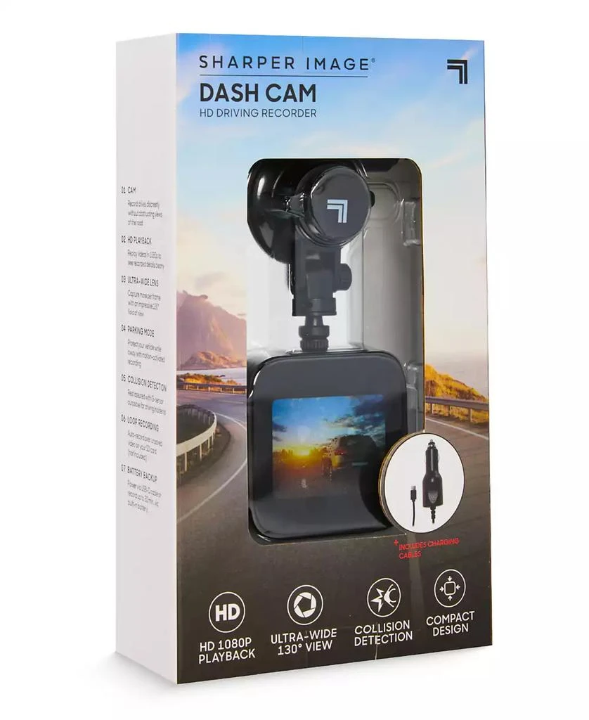 Sharper Image Dash Cam HD Driving Recorder 6