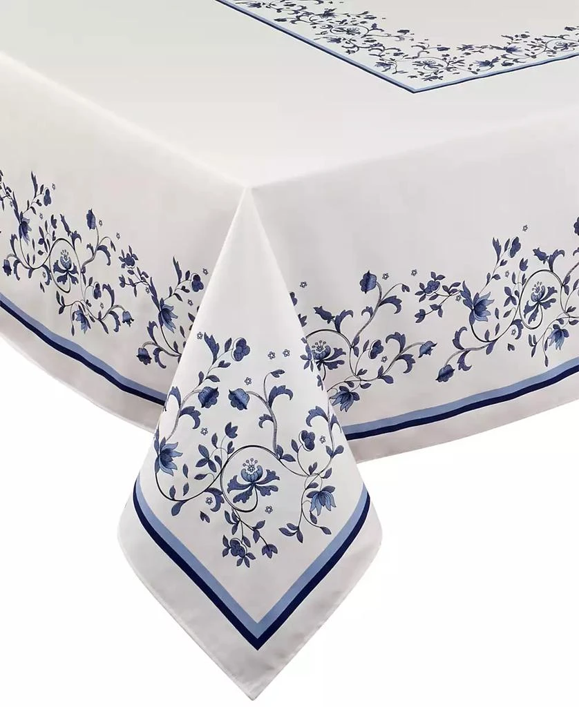 Avanti Portmeirion Blue Portofino 60" x 84" Tablecloth